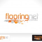 Flooring Net's Unique logo design.